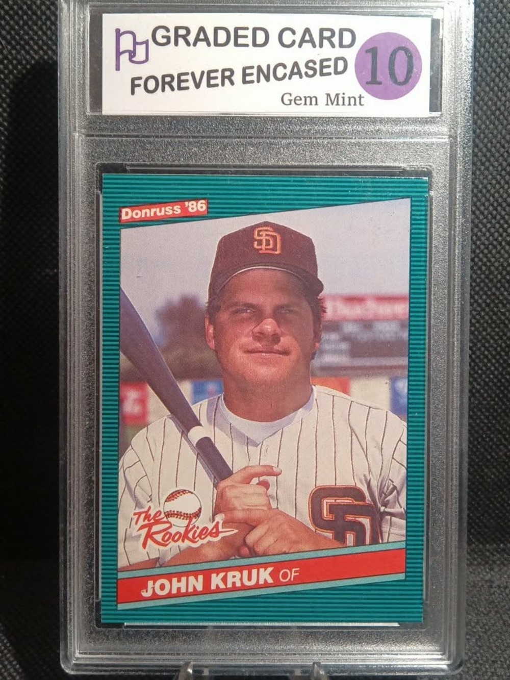 1986 Donruss Baseball The Rookies #42 John Kruk  Rookie Card RC